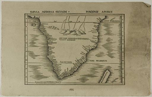 Tabula Moderna Secunde Porcionis Aphrice