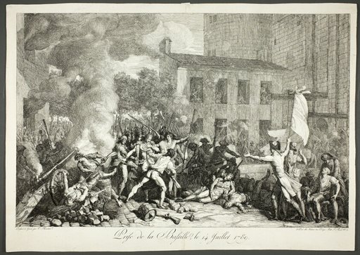 Capturing the Bastille, July 14, 1789
