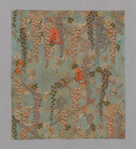 Kosode Made into a Tobari or Fukusa Composed of Six Panels