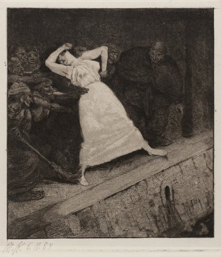 Into the Gutter!, plate ten from A Life