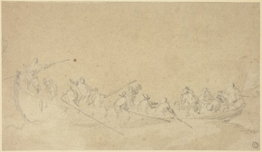 Figures in Boats