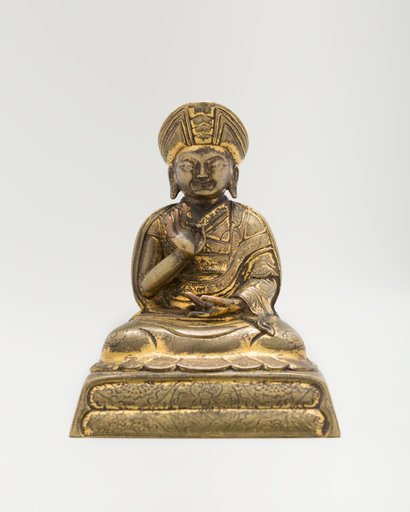 Portrait of the Tibetan Lama Chankya Hutuktu Rolpai Dorje (1717-1786)