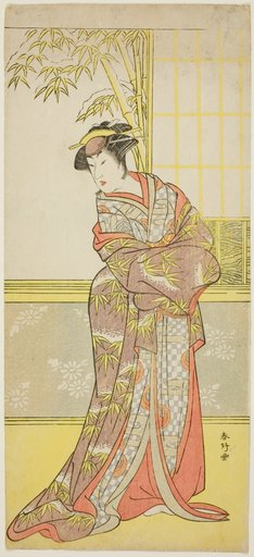 Actor Sanogawa Ichimatsu III Possibly as Masago Gozen in “A Courtesan’s ‘Mirror of the East’” (“Keisei azuma kagami”)