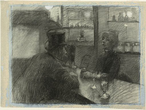 Bar of the Café of the rue de Rome