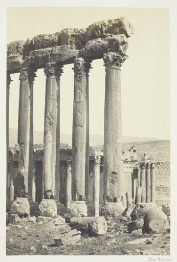 The Great Pillars and Smaller Temple, Baalbec