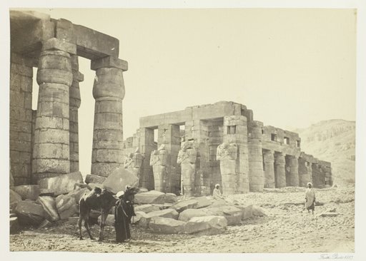 The Memnonium, Thebes, from the Plain