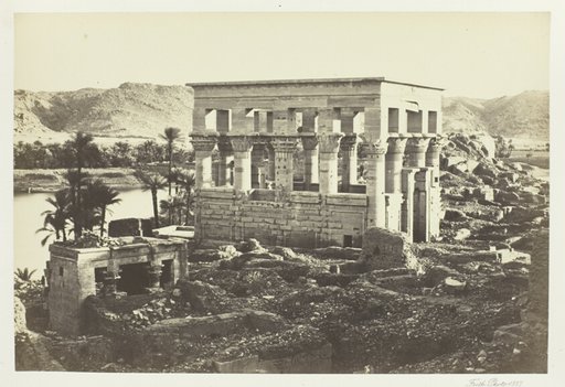 Pharoah's Bed, Philæ, from the Great Temple