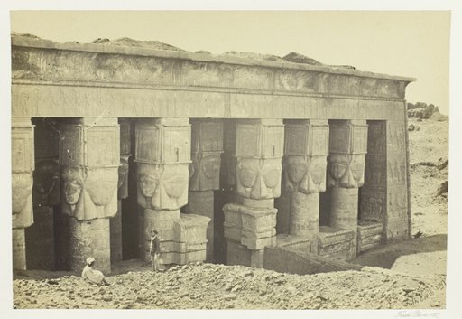 Portico of the Temple of Dendera