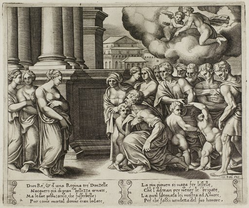 The People Rendering Divine Honors to Psyche