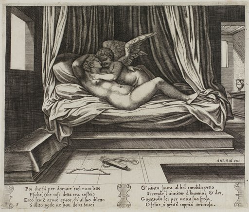 Cupid in Psyche's Arms
