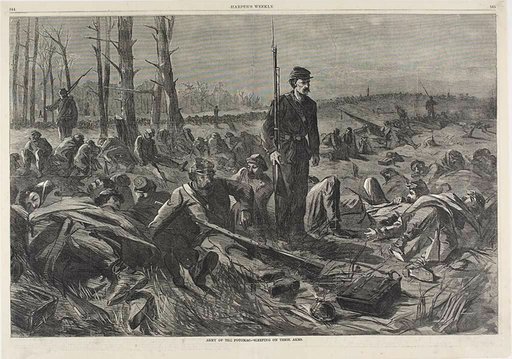 Army of the Potomac—Sleeping on Their Arms