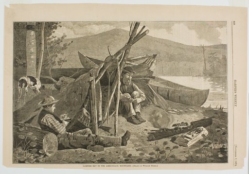 Camping Out in the Adirondack Mountains