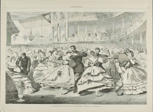 The Great Russian Ball at the Academy of Music, November 5, 1863