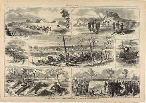Our Army Before Yorktown, Virginia