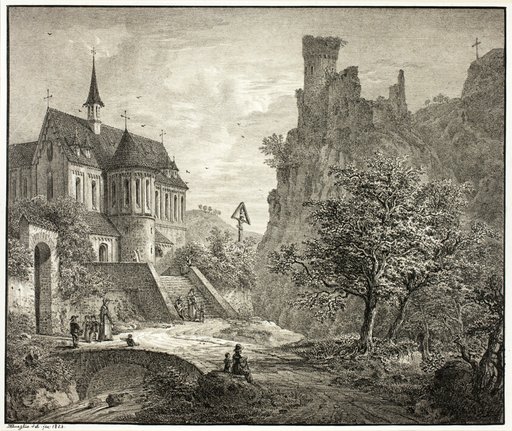 Church at Kobern on the Mosel