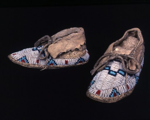 Pair of Child's Mocassins