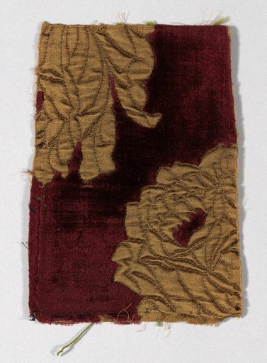 Matelasse (pieces from dress 1923.1639a)