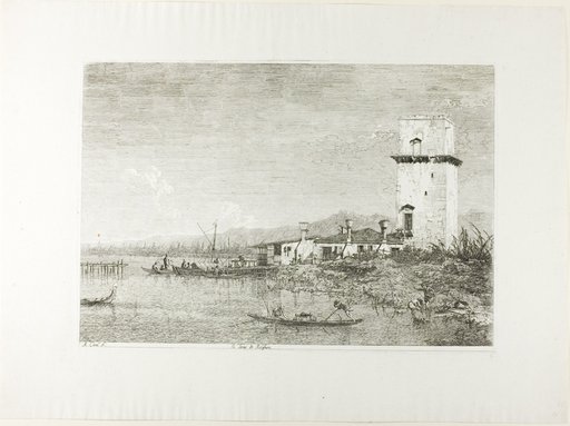 The Tower of Malghera, from Vedute