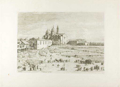 S. Giustina in prà della Vale, from Vedute