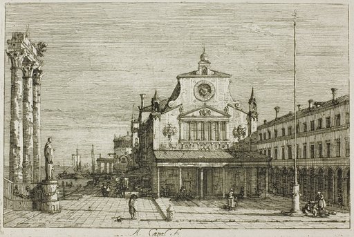 Imaginary View of S. Giacomo di Rialto, from Vedute