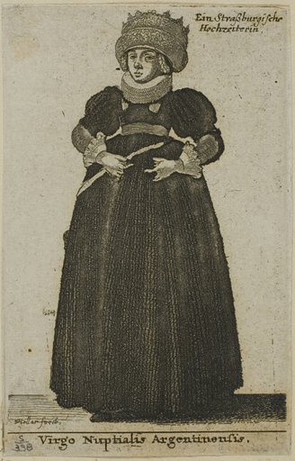 Strasbourg Woman in Wedding Dress