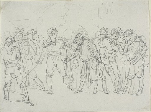 Study for Meo Patacca