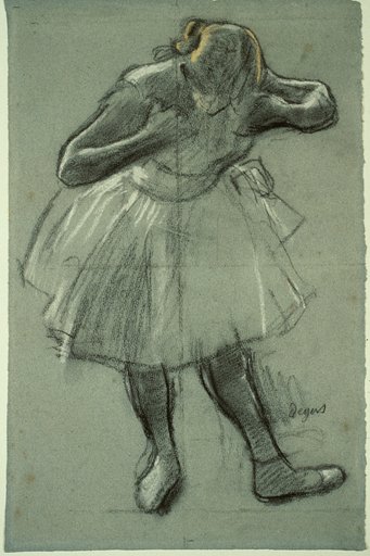 Dancer Bending Forward