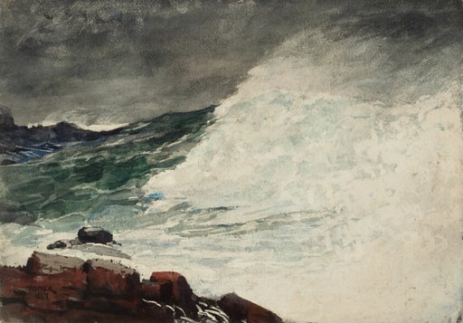 Prout's Neck, Breaking Wave