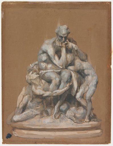 Study for the Sculpture Ugolino and His Children