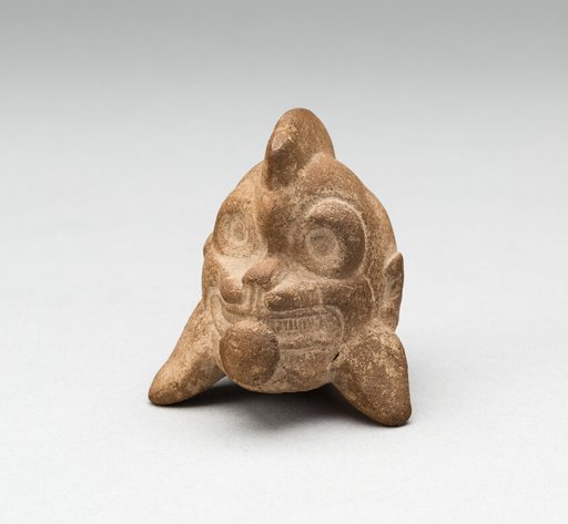 Whistle in the Form of the Head of a Jaguar