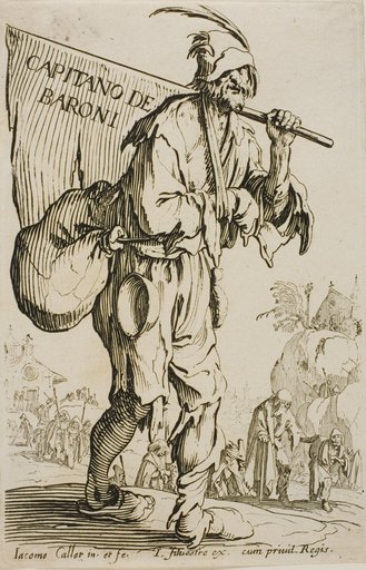 Captain of the Barons, frontispiece to The Beggars