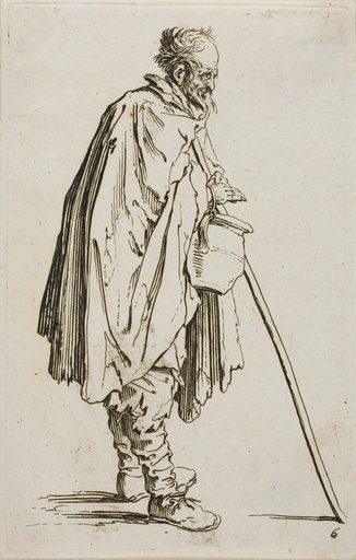 The Beggar with a Footwarmer, plate six from The Beggars
