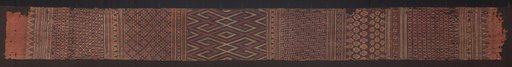 Ceremonial Textile (mbesa tali tau batu or pewo)