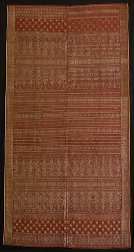 Ceremonial Shoulder Cloth (Kain songket lepus)