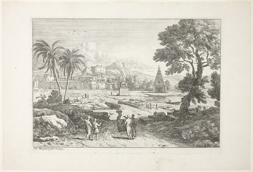 Landscape with Two Palms