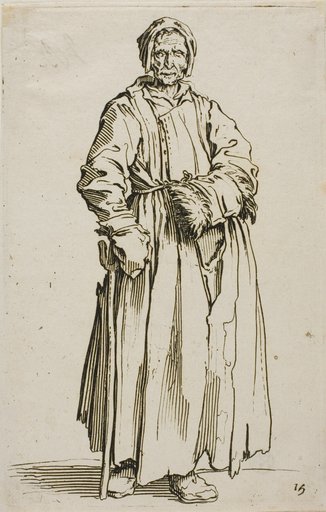 The One-Eyed Woman, plate fifteen from The Beggars