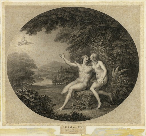 Adam and Eve in Paradise