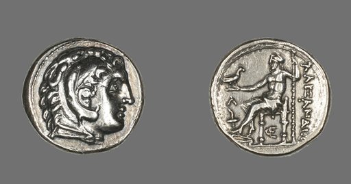 Tertradrachm (Coin) Portraying Alexander the Great as Herakles
