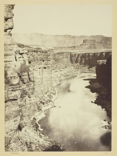Grand Canon, Colorado River, Near Paria Creek, Looking West