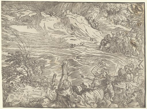 The Submersion of Pharaoh's Army in the Red Sea