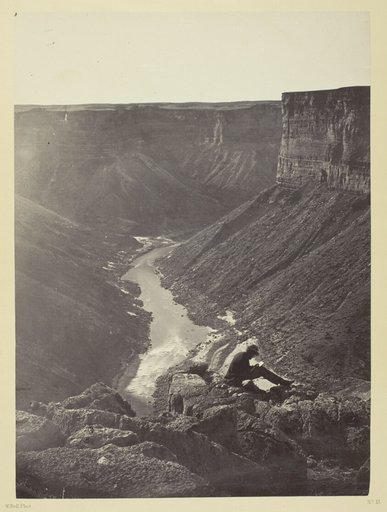 Grand Cañon of the Colorado River, Mouth of Kanab Wash, Looking West