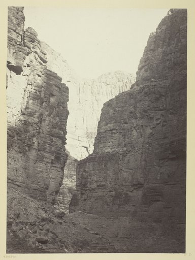 Limestone Walls Kanab Wash, Colorado River