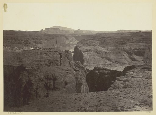 Cañon of the Colorado River, near Mouth of San Juan River, Arizona