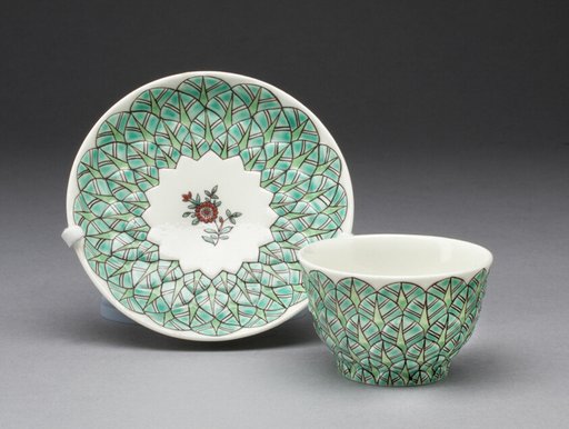 Teabowl and Saucer