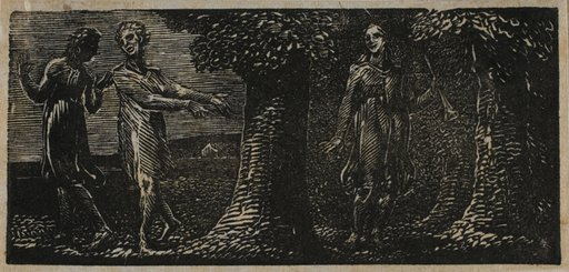 Colinet Mocked by Two Boys, from The Pastorals of Virgil