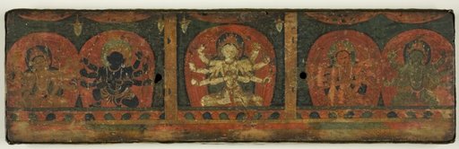 Manuscript Cover from the Five Protectors (Pancharaksha)