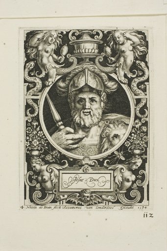 Joshua, plate four from The Nine Worthies