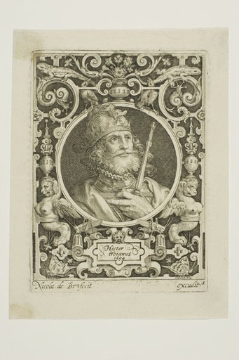 Hector of Troy, plate one from The Nine Worthies
