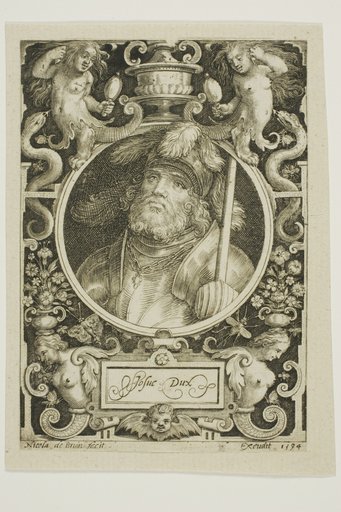 Joshua, plate four from The Nine Worthies