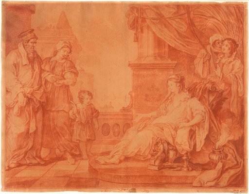Moses Brought to Pharaoh’s Daughter